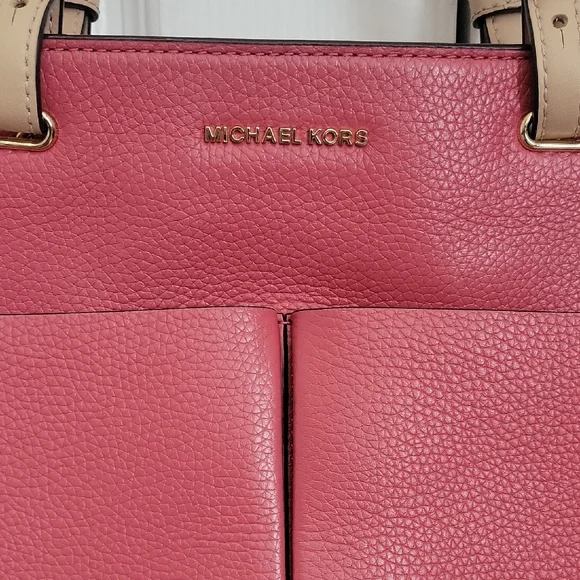 Michael Kors Pink Tote Gently Used - Picture 2 of 7